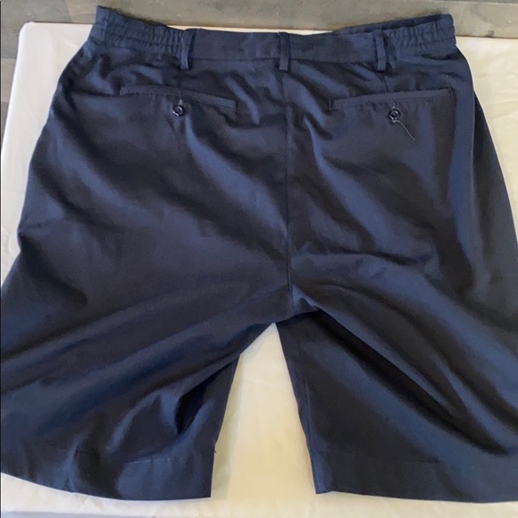 Navy Blue Fairway Golf Shorts - Picture 5 of 5